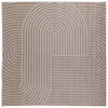 Sisä- ja ulkorug PALMERAS Beige 240 x 240 cm Polyesteri