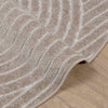 Sisä- ja ulkorug PALMERAS Beige Ø 160 CM Polyesteri
