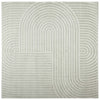 Sisä- ja ulkorug PALMERAS Vihreä 120 x 120 cm Polyesteri
