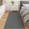 Sisä- ja ulkorug PALMERAS Antrasiitti 200 x 80 cm Polyesteri