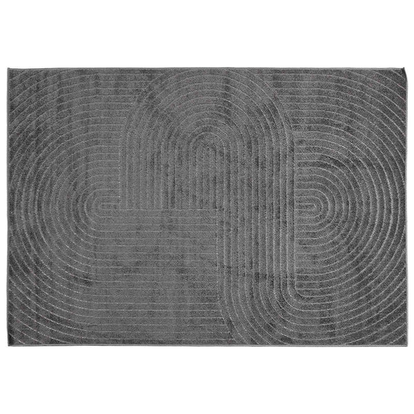 Sisä- ja ulkorug PALMERAS Antrasiitti 240 x 340 cm Polyesteri