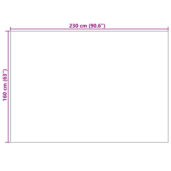 Sisä- ja ulkorug PALMERAS Beige 160 x 230 cm Polyesteri