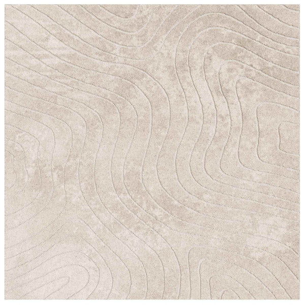 Sisä- ja ulkorug PALMERAS Beige 240 x 240 cm Polyesteri