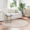 Sisä- ja ulkorug PALMERAS Beige Ø 120 CM Polyesteri