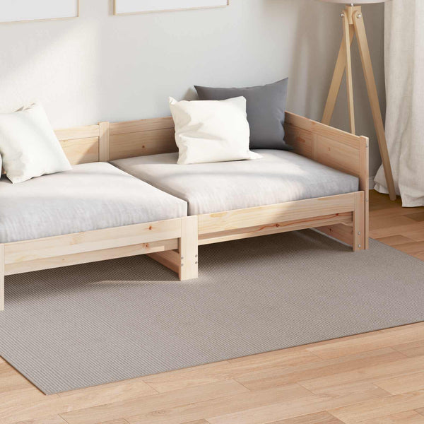 Sisämattu LUGO Kermainen ja taupe 160 x 230 cm Polyesteri