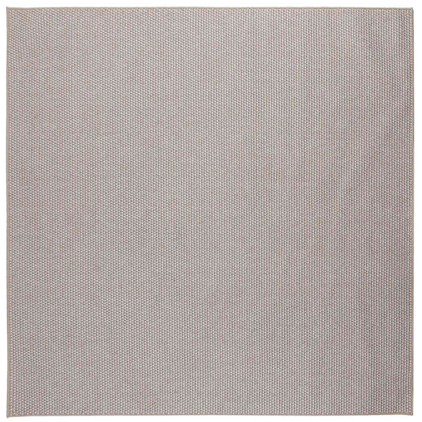 Sisämattu LUGO Kermainen ja taupe 120 x 120 cm Polyesteri