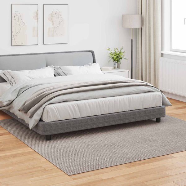 Sisämattu LUGO Kermainen ja taupe 240 x 240 cm Polyesteri