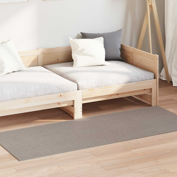 Sisämattu LUGO Kermainen ja taupe 80 x 150 cm Polyesteri