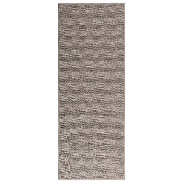 Sisämattu LUGO Kermainen ja taupe 80 x 200 cm Polyesteri