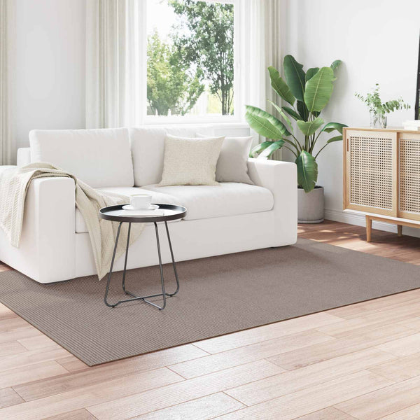 Sisämattu LUGO Kermainen ja taupe 160 x 230 cm Polyesteri