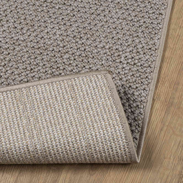 Sisämattu LUGO Kermainen ja taupe 120 x 120 cm Polyesteri