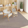 Sisämattu LUGO Kermainen ja taupe 120 x 120 cm Polyesteri