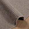 Sisämattu LUGO Kermainen ja taupe Ø 120 cm Polyesteri