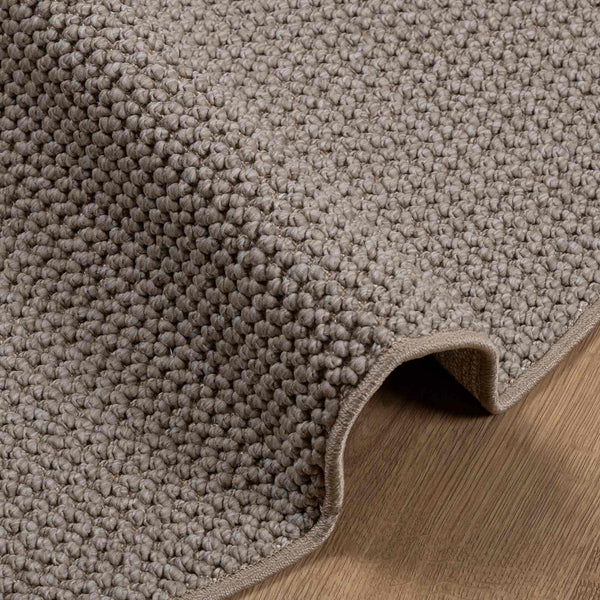 Sisämattu LUGO Kermainen ja taupe Ø 200 cm Polyesteri