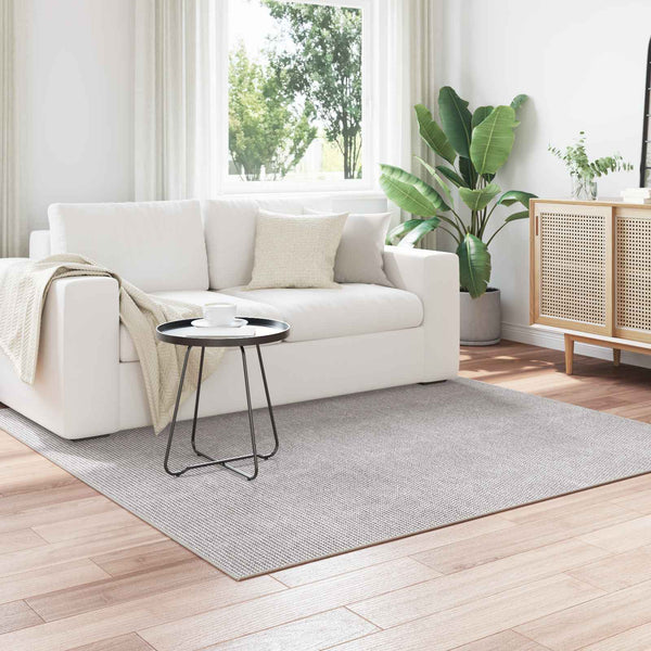 Sisämattu LUGO Kermanvärinen ja harmaa 200 x 200 cm Polyesteri