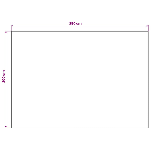 Sisämattu SIROLO Beige 200 x 280 cm Polyesteri Medium Pile