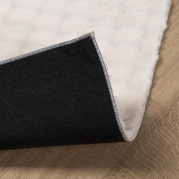 Alue matot Neliö SIROLO Beige 200 x 200 cm Polyesteri