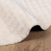 Alue matot Pyöreä SIROLO Beige Ø 120 CM Polyesteri