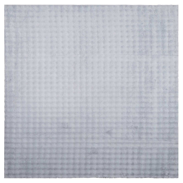Alue matot Neliö SIROLO Harmaa 120 x 120 cm Polyesteri