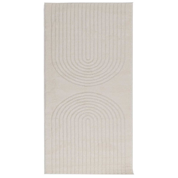 Sisämattu GALATI Kerma 80 x 150 cm Polyesteri Medium Pile