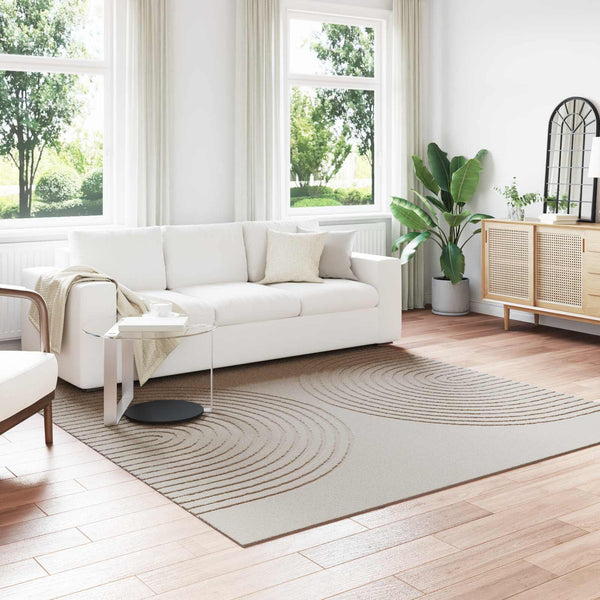 Sisämattu GALATI Kerma 240 x 240 cm Polyesteri
