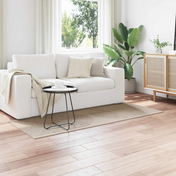 Sisämattu GALATI Beige 80 x 150 cm Polyesteri Medium Pile