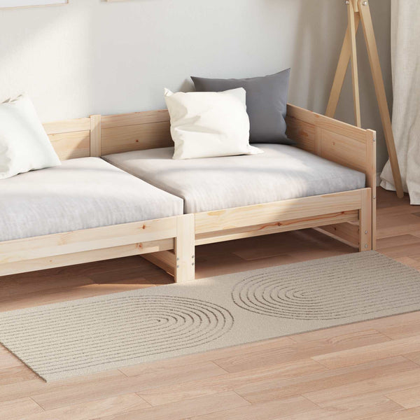 Sisämattu GALATI Beige 80 x 150 cm Polyesteri Medium Pile