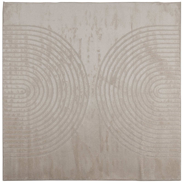 Sisämattu GALATI Beige 120 x 120 cm Polyesteri
