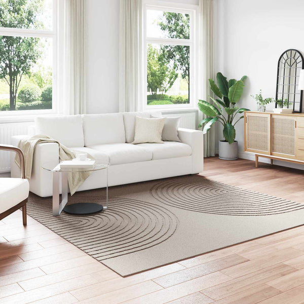 Sisämattu GALATI Beige 240 x 240 cm Polyesteri