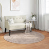 Sisämattu GALATI Beige Ø 120 CM Polyesteri