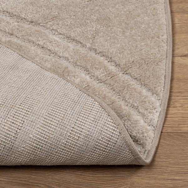 Sisämattu GALATI Beige Ø 160 CM Polyesteri