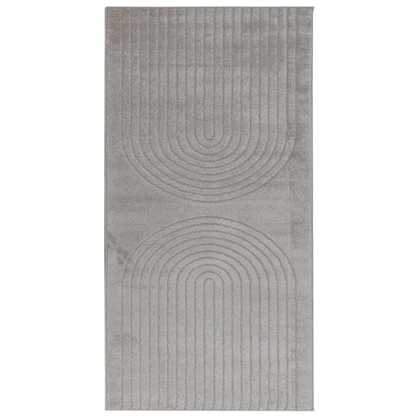 Sisämattu GALATI Harmaa 80 x 150 cm Polyesteri Medium Pile