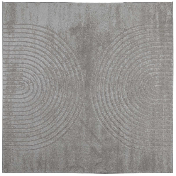 Sisämattu GALATI Harmaa 200 x 200 cm Polyesteri