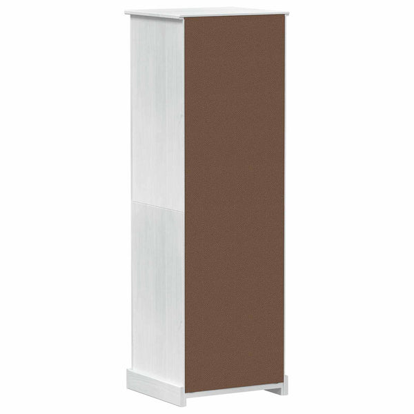 Vaatekaapit ovella Valkoinen 55 x 50 x 170 cm Massiivinen mänty