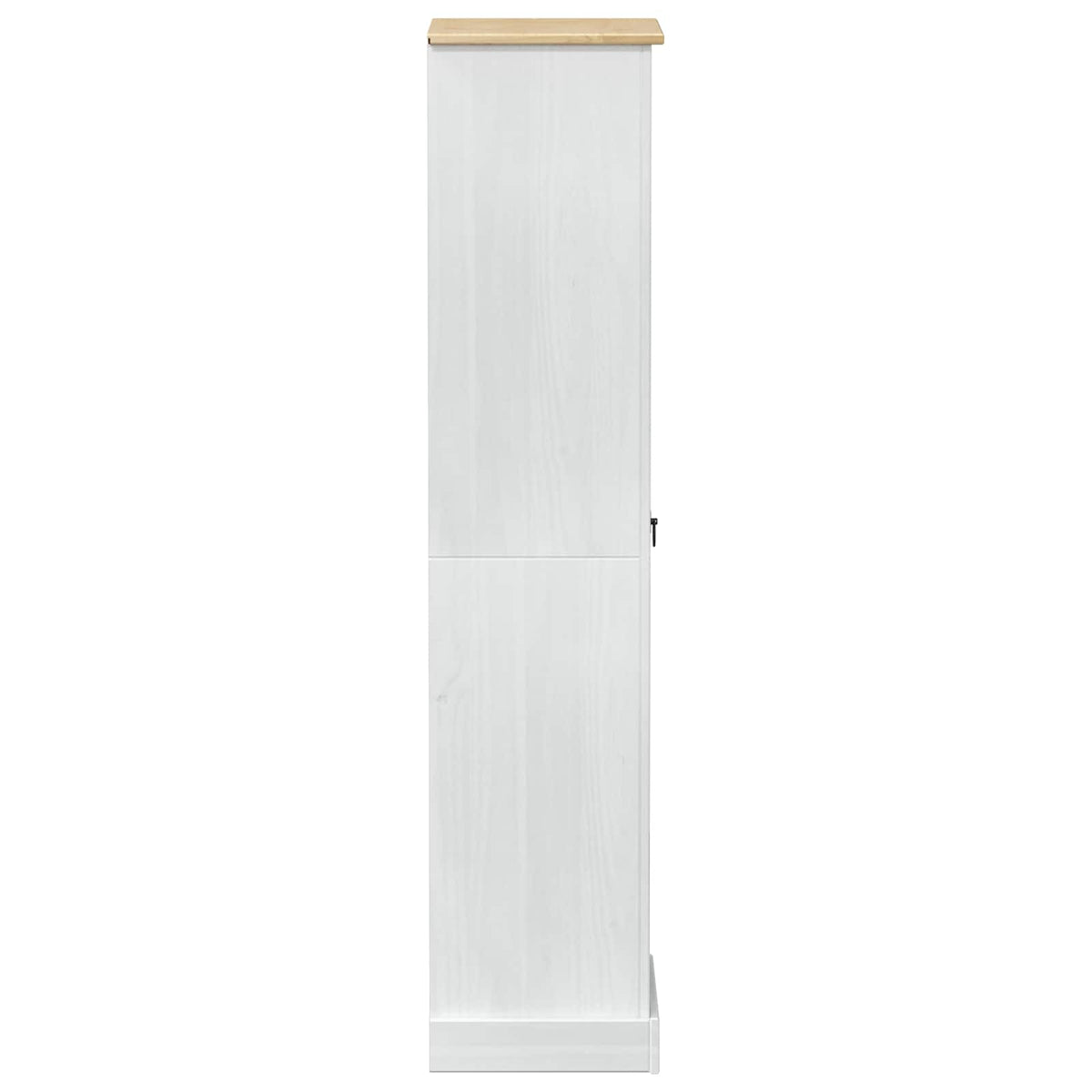 Vaatekaapit ovella Valkoinen 55 x 38 x 170 cm Massiivinen mänty