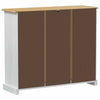 Kenkäkaappi Corona Valkoinen 99 x 32 x 85 cm Massiivinen mänty