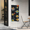 Messunäytöt Valkoinen 30 x 23,5 x 210 cm Teräs