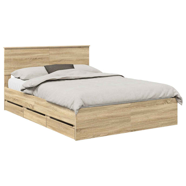 Sängyn runko Sonoman tammi 5FT King Size Insinööripuuta