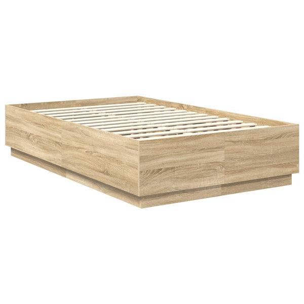 Sängyn runko Sonoma-tammi 4FT Small Double Tekninen puu