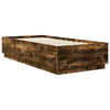 Sängyn runko päätyllä Savutammi 100 x 200 cm Tekninen puu
