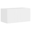 Korkean kiillon valkoinen 60 x 31 x 29,5 cm