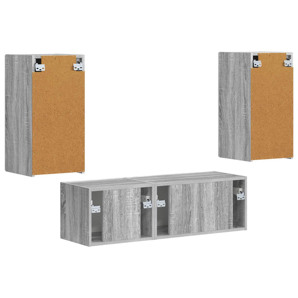 Harmaa Sonoma 60 x 31 x 29,5 cm