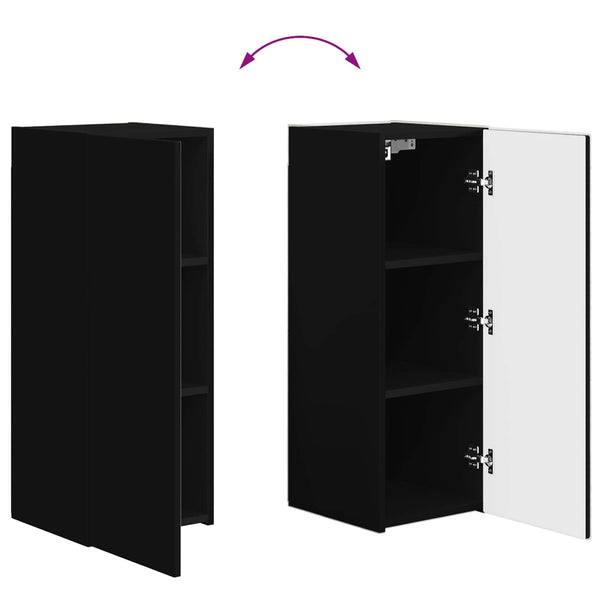 Musta 78,5 x 30 x 29,5 cm