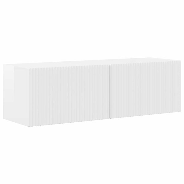 Korkean kiillon valkoinen 98 x 31 x 29,5 cm