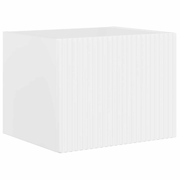 Valkoinen korkean kiillon 6 kpl