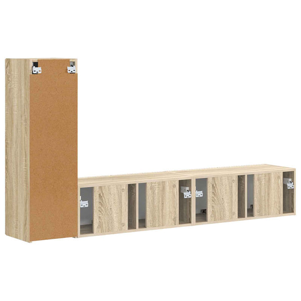 2 kpl Sonoman tammi TV-tasosetti Tekninen puu