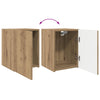 Artisan tammi 4 pcs TV-tasosetti Tekninen puu