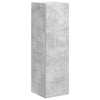 TV-tasosetti 4 pcs Harmaa Betoni Tekninen puu