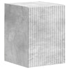 TV-tasosetti 4 pcs Harmaa Betoni Tekninen puu