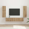 TV-tasosetti Artisan tammi 4 pcs Tekninen puu